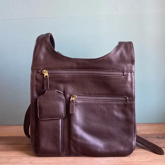 JP Ourse & Cie Traveler Full Grain Leather Bag - Picture 1 of 9